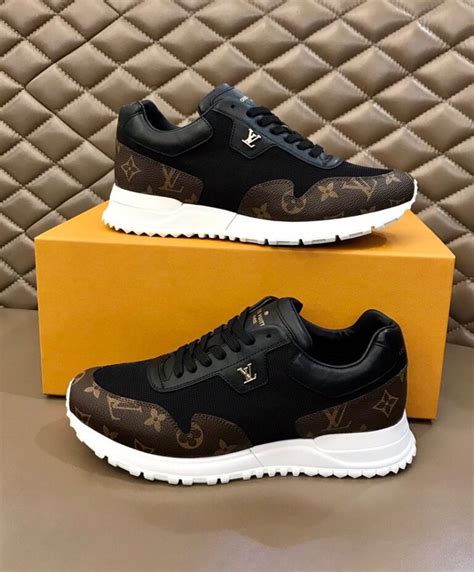 louis vuitton black sneakers mens|louis vuitton shoes men black.